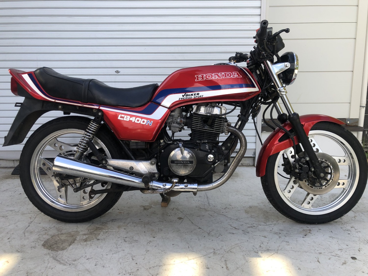 旧車・絶版車オートバイCB400N 